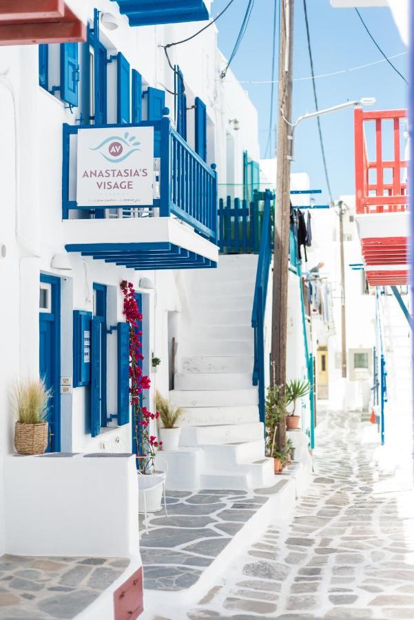 Anastasia'S Visage Stylish Accommodation Rooms City Centre Mykonos Mykonos Town 외부 사진